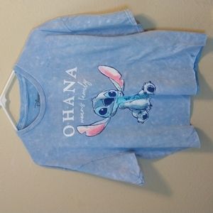 Stich crop top tee